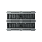 Extra tålig Plastpall 1200 x 800 mm Tät