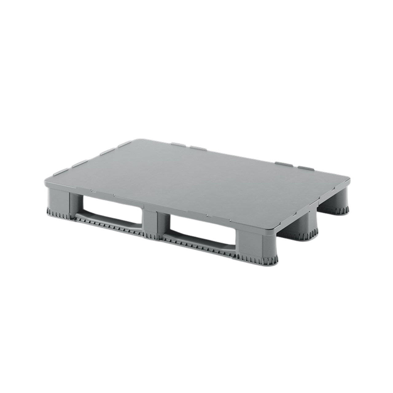 Extra tålig Plastpall 1200 x 800 mm Tät