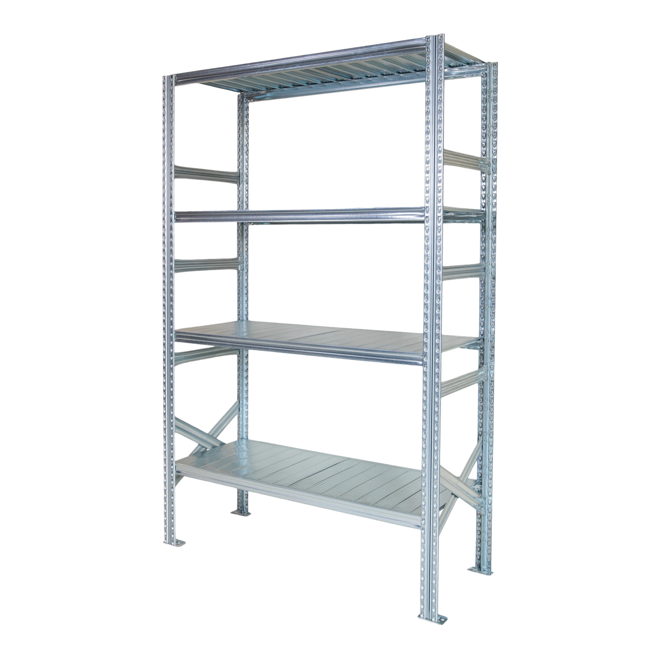Hyllställ FLEX Hylla 4plan gr. 2104x900x400 mm