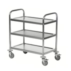 Rullbord i rostfritt 3-plan 910x590x940 mm