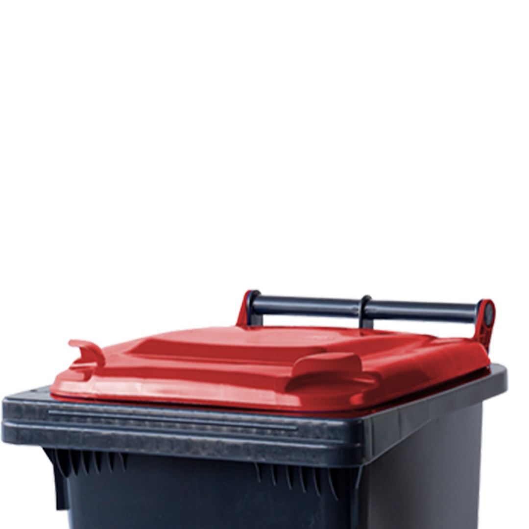 Lock till kärl 120/140 L Röd