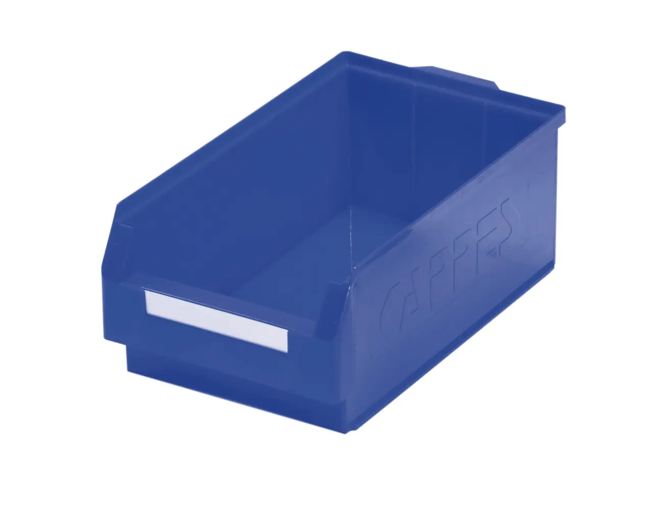 Lagerbehållare med försänkt grepp på baksidan 50x30x20