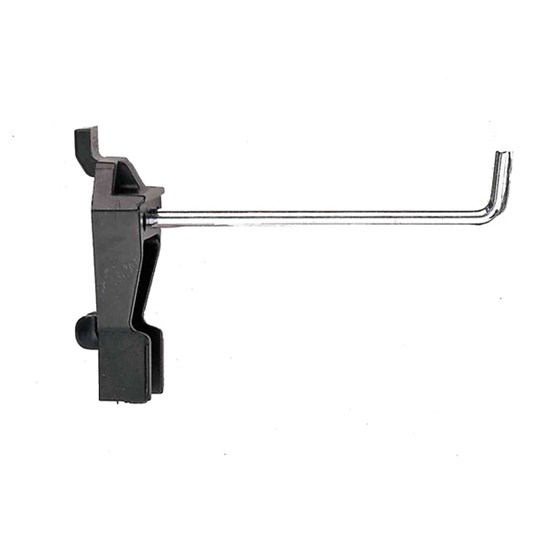 Vinkelkrok 75 mm till Verktygstavla SuperClip