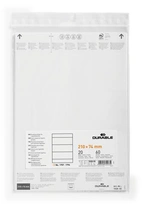 Etiketter till etiketthållare 210 x 74 mm vit 20st