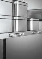 Magnetetikett C-PROFILE 20 50-pack mörkgrå 50st