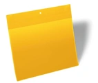 Plastficka Plus A4L extra stark magnet gul 10st