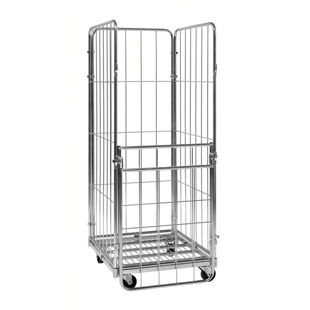 Rullcontainer med 4 sidor 720x800x1800 mm utan broms