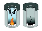 Papperskorg SAFE 30 svart