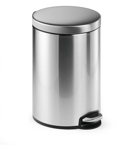Pedalhink rostfritt stål 12 L silver