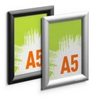 Snäppram aluminium A5 svart