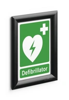 Snäppram aluminium A5 svart