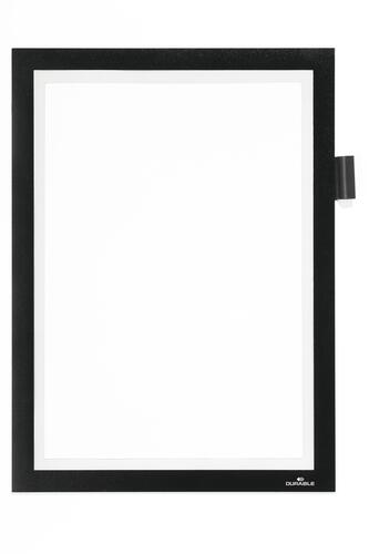 Inforam självhäftande DURAFRAME NOTE A4 svart
