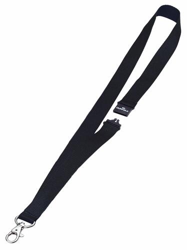 Textilhalsband 20 mm svart 10st