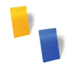 Plastficka Plus A4S extra stark magnet gul 10st