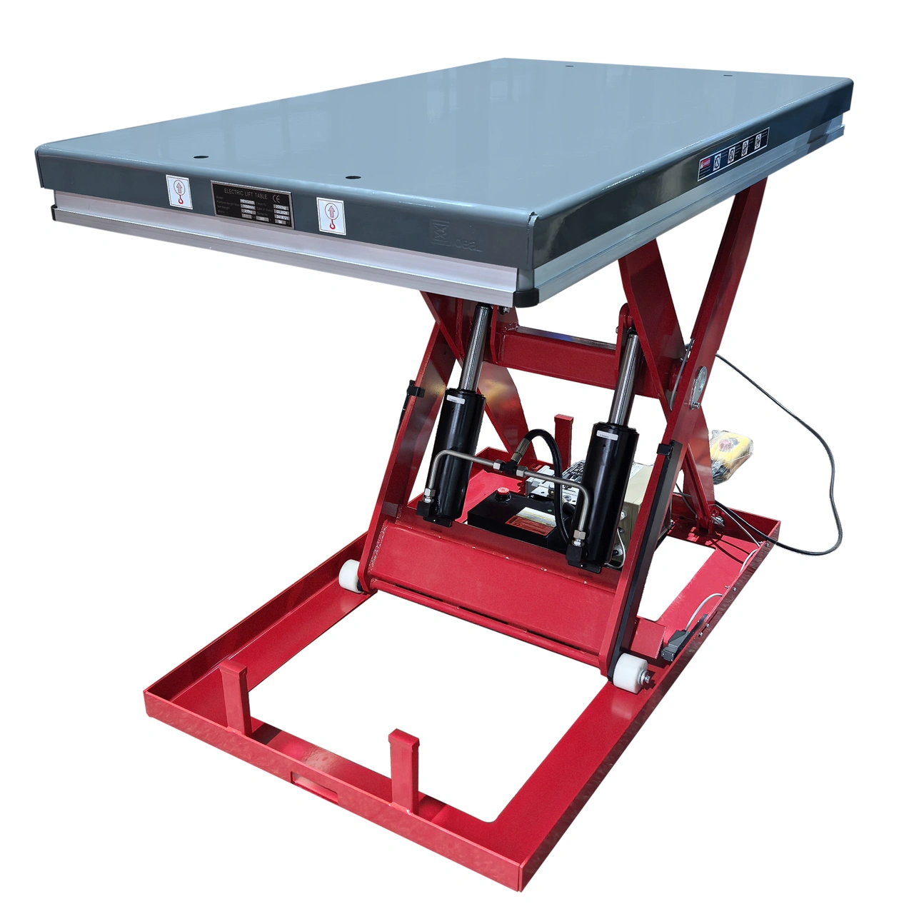 Lyftbord, elektrisk, 2000kg, 1300x800mm