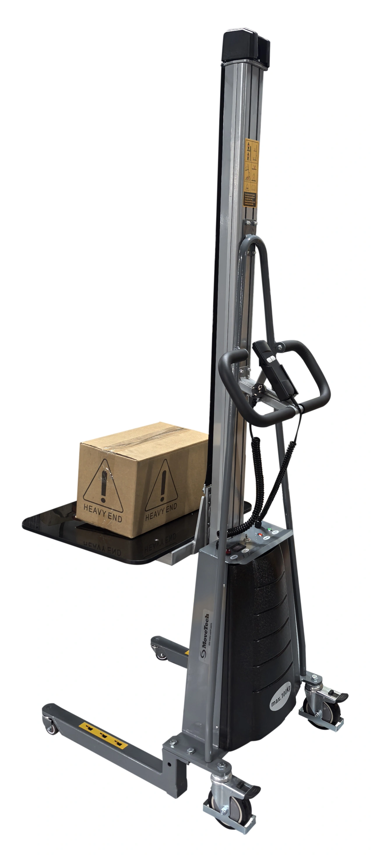 Staplare, 100kg, maxhöjd 1700mm