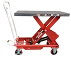 Lyftbordsvagn, manuell, 1000kg, 1010x520mm