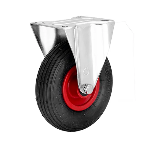 Fast hjul 200x50mm, 60 kg, Luftgummihjul