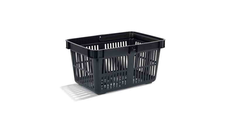 Kundkorg 27 L Svart