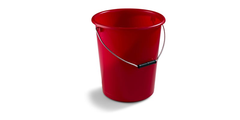 Hink 12 L Röd