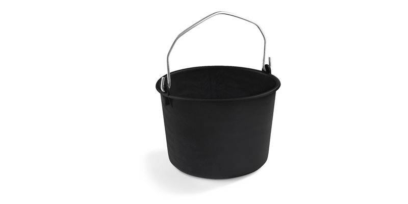 Trädgårdshink 17 L Svart