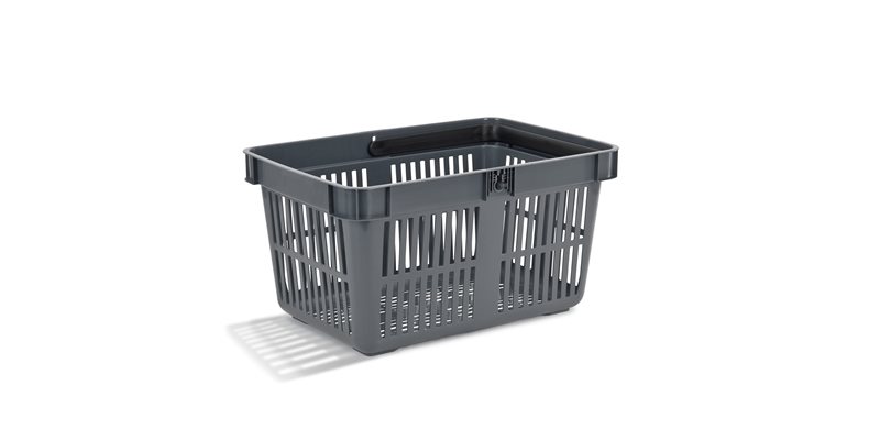 Kundkorg 27 L Mörkgrå