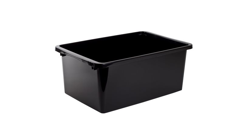 Förvaringsbox Store it 590x395x245mm, Svart