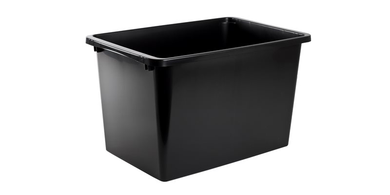 Förvaringsbox Store it 590x395x360mm, Svart