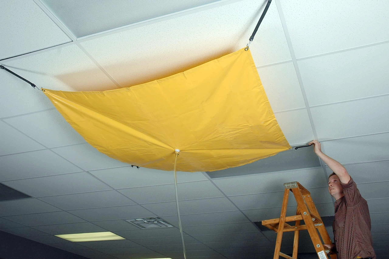 Droppavledare för tak  1500x1500 mm