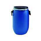 Plastfat 60 L blå plast UN-godkänd godkänt för livsmedel