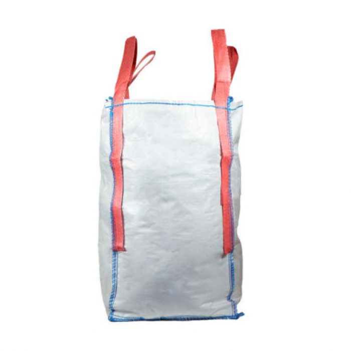 Storsäck 500 kg vit plast 4 lyftöglor