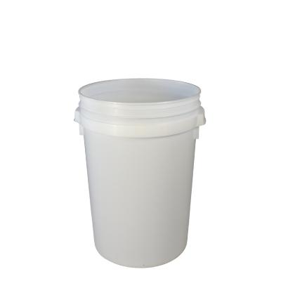 Plasttunna 100 L vit plast livsmedelsgodkänd