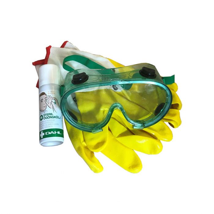 Personligt skyddspaket Basic för kemikalier