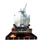 Spillpool Heavy av PVC hopfällbar för invallning fordon