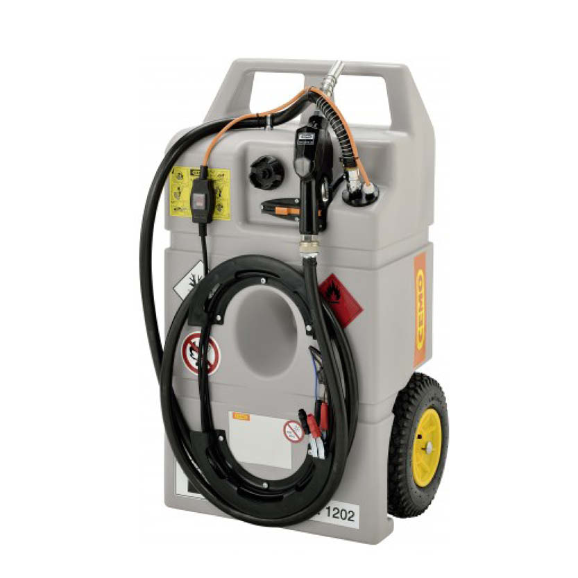Dieselkärra 100 L mobil med 12V pump