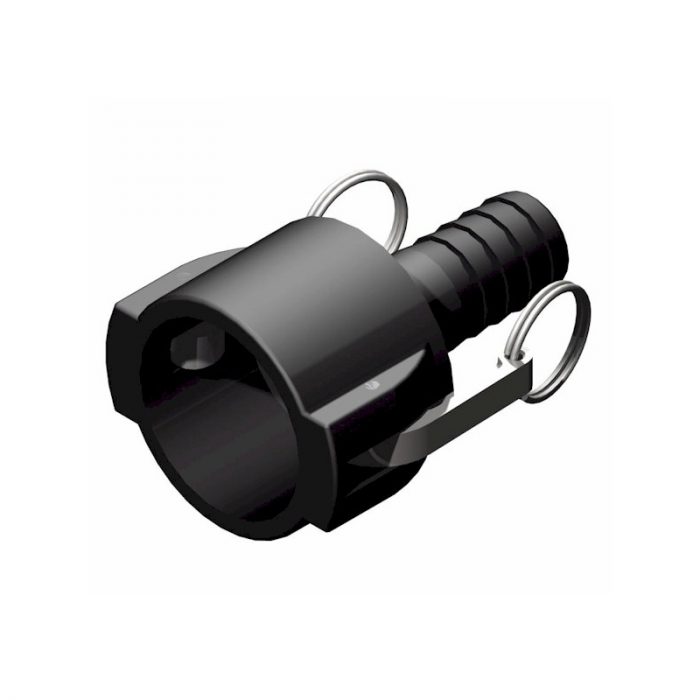 Kamlock hona - slanganslutning - 2 tum kamlock hona - 1 1/4