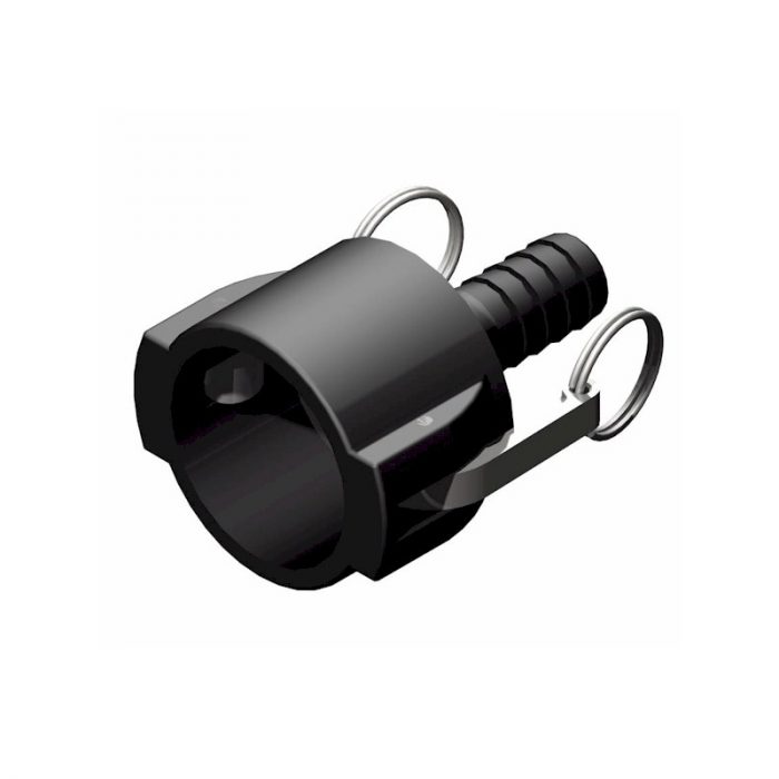 Kamlock hona - slanganslutning - 2 tum kamlock hona - 1 tum