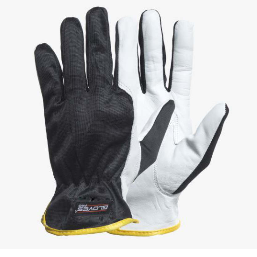 Montagehandske fårskinn DEX 2 - 8