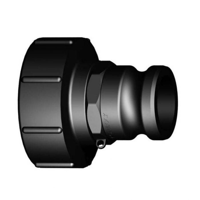 Adapter 3 tum 100 x 8 hona - 2 tum kamlock hane