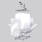 Multitank ADR tank godkänd för lagring och transport av