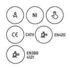 Arbetshandske Grips Tech - 7