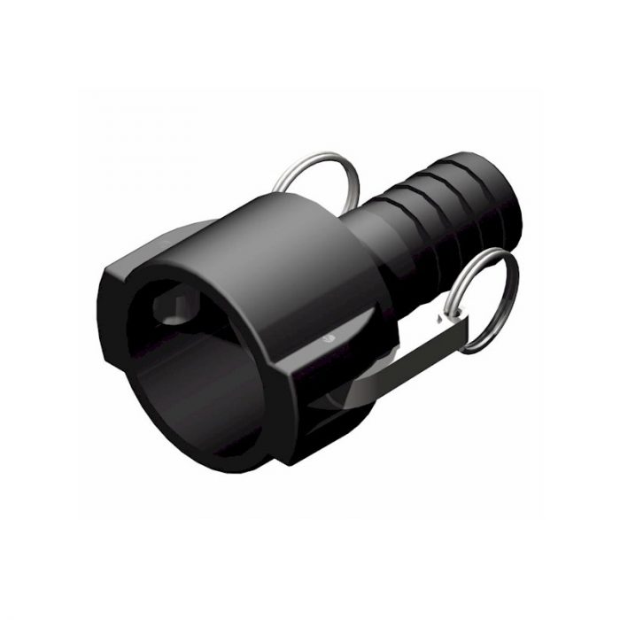 Kamlock hona - slanganslutning - 2 tum kamlock hona - 1 1/2