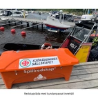 Redskapslåda 475 L med text Spillredskap®