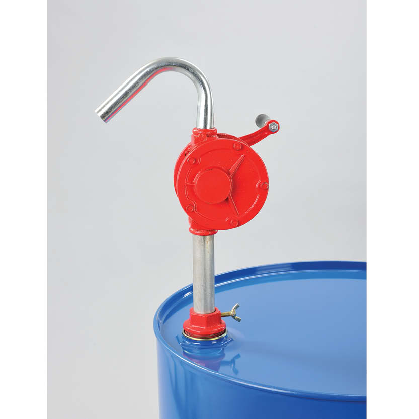 Rotationspump av gjutjärn med handvev