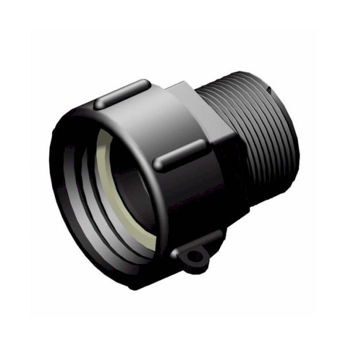 Adapter 60 x 6 hona - BSP hane - 1 1/2 tum BSP hane