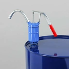 Hävarmspump av stål med två munstycken för oljor