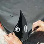 Spillpool Empteezy® av PVC hopfällbar - 500