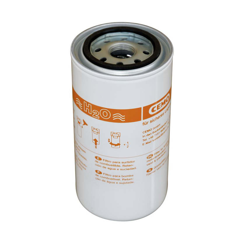 Filter med vattenavskiljare