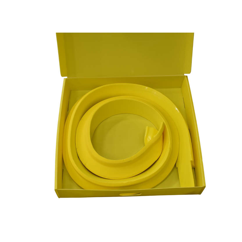Spillbarriär flexibel höjd 6 cm längd 2 m
