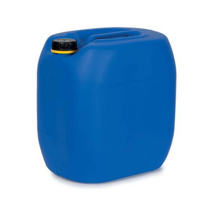 Plastdunk 20 L blå plast UN-godkänd livsmedelsgodkänd